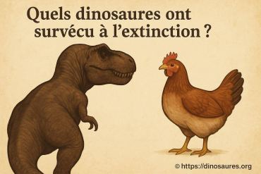 Quels dinosaures ont survécu à l'extinction ?