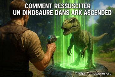 Comment ressusciter un dinosaure dans ark ascended