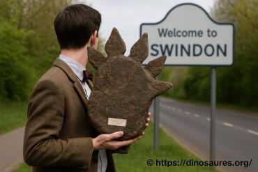 Une vertèbre du stegosaur de Swindon revient au musée de Wiltshire