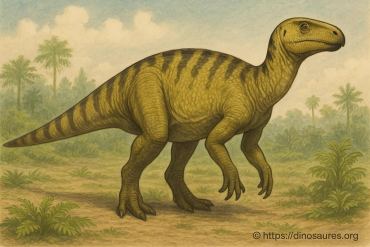 Tenontosaurus : l’ornithopode emblématique du crétacé