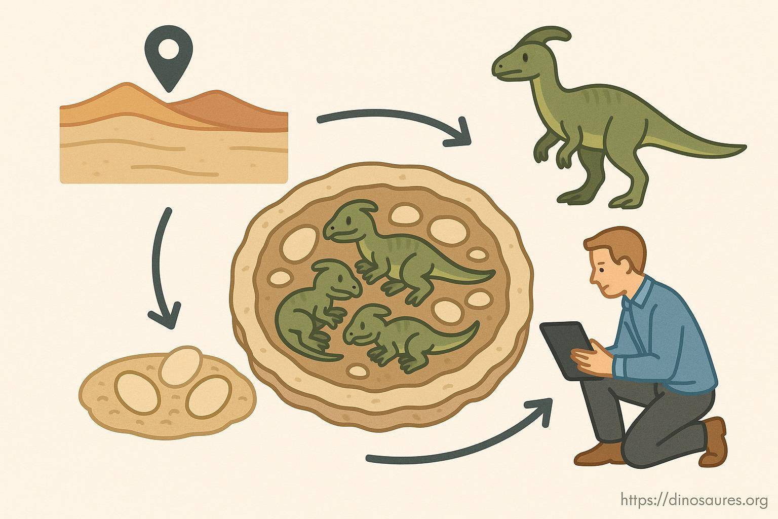 Cycle de vie et étude des dinosaures