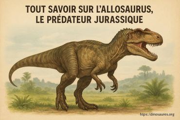 Tout savoir sur l’allosaurus, le redoutable prédateur jurassique