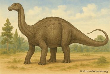 Alamosaurus le géant du Crétacé nord-américain