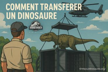Comment transférer un dinosaure dans Jurassic World Evolution