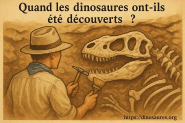 Quand les dinosaures ont-ils été découverts ?