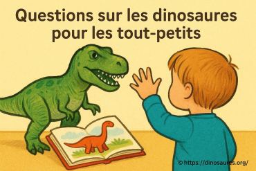 10 questions amusantes sur les dinosaures pour les preschoolers