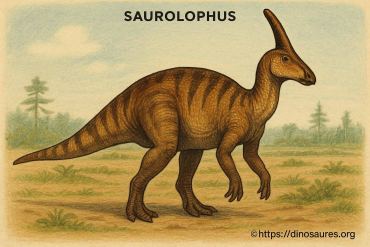 Saurolophus : dĂ©couvrir le dinosaure Ă la crĂȘte droite