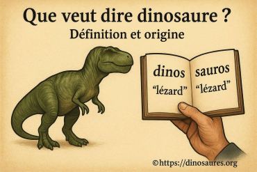 Que veut dire dinosaure ? définition et origine expliquées