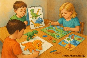 Activités ludiques sur les dinosaures pour enfants : comment les divertir tout en apprenant
