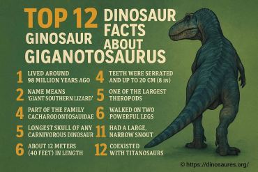 Tout savoir sur le giganotosaurus : 12 faits impressionnants