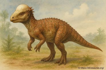 Pachycéphalosaure : le dinosaure au crùne épais et impressionnant