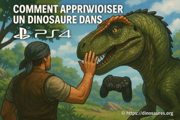 Comment apprivoiser un dinosaure dans ark sur PS4