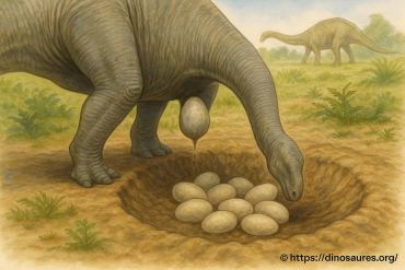 Comment les dinosaures pondent-ils des œufs ?