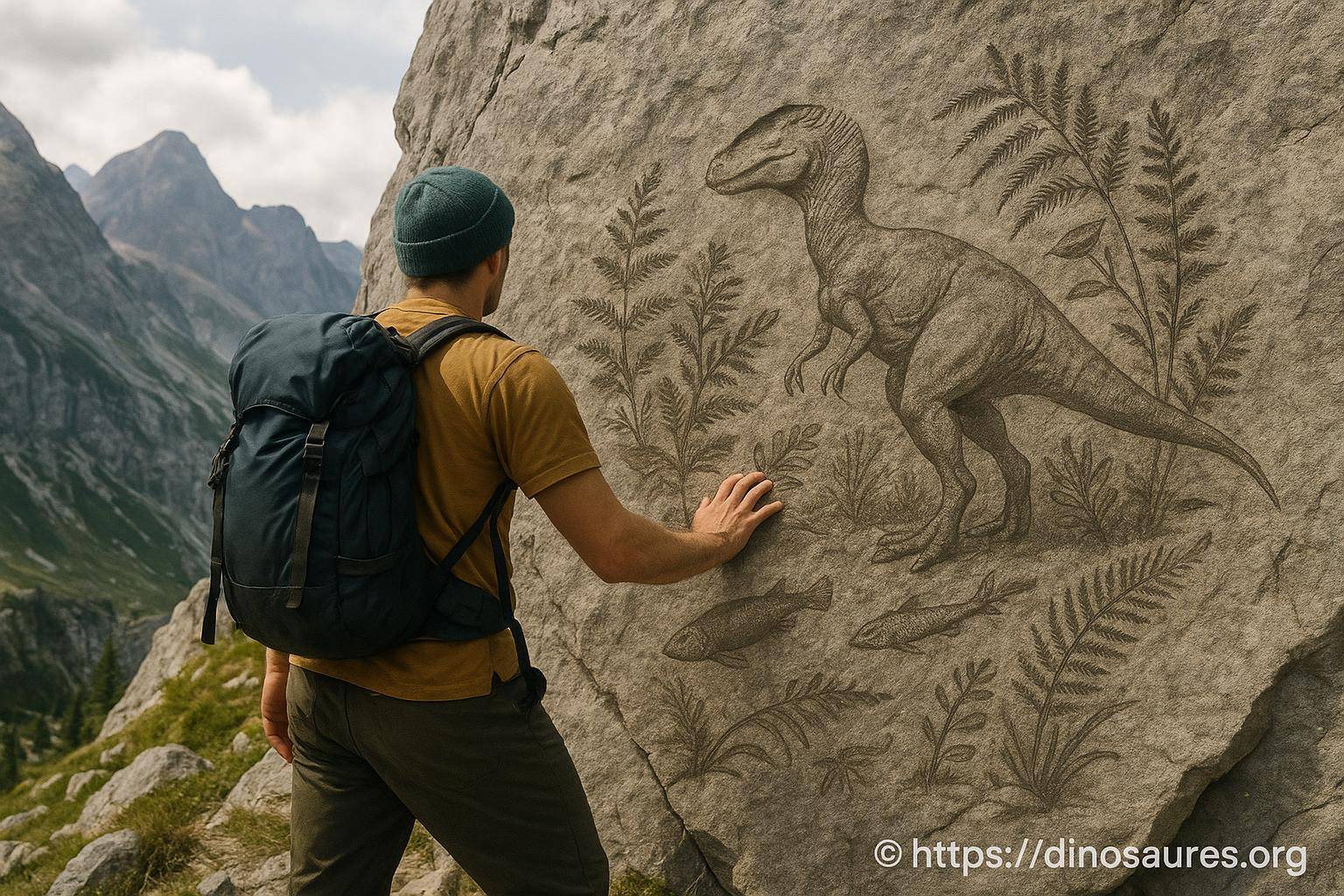 Un randonneur découvre les premières traces d'un écosystème préhistorique complet dans les alpes italiennes