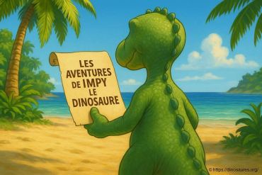 Les aventures de Impy le dinosaure : un voyage captivant dans le monde préhistorique