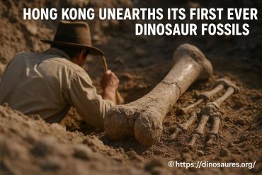 Hong kong découvre ses premiers fossiles de dinosaures