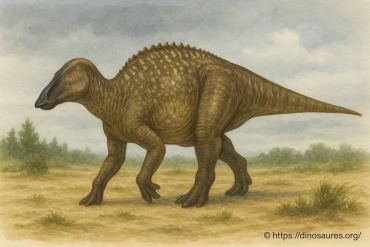 Edmontosaure : l’herbivore emblématique du crétacé supérieur