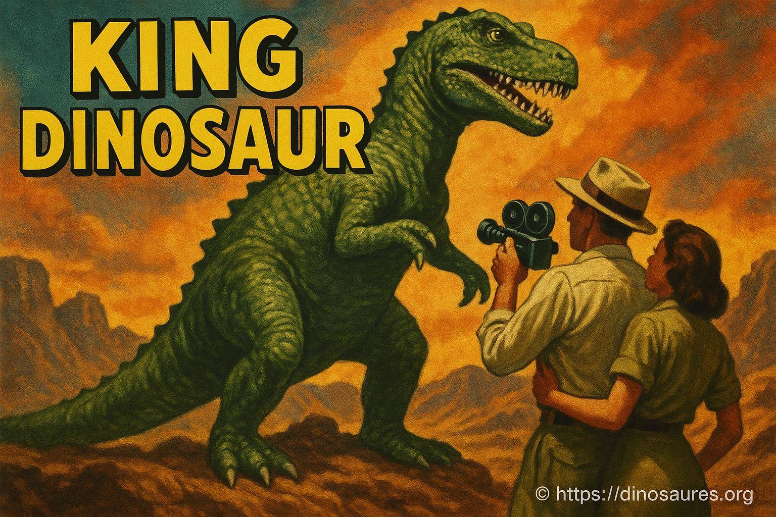 King dinosaur de bert i. gordon : un classique du cinéma de dinosaures