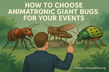 Comment choisir des animatroniques géants d’insectes pour vos événements