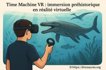 Time machine VR : plongez dans une immersion préhistorique en réalité virtuelle