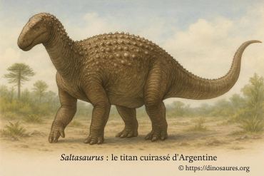 Saltasaurus le titan cuirassé d’Argentine dévoilé