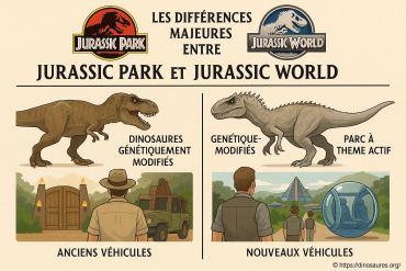 Les différences majeures entre Jurassic Park et Jurassic World révélées