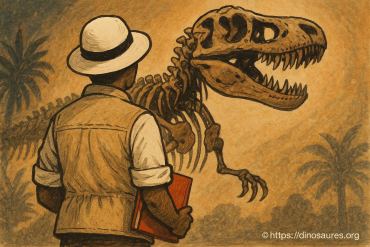 La passion pour la paléontologie et la dinomania du grand public