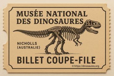 Musée national des dinosaures à nicholls : comment profiter du billet coupe-file