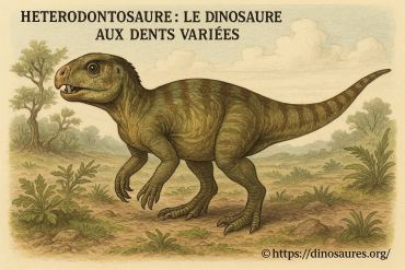 Heterodontosaure : quel dinosaure possède des dents variées