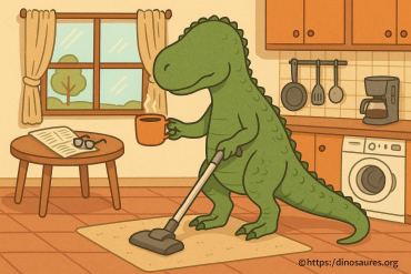 Que fait un dinosaure au quotidien ?