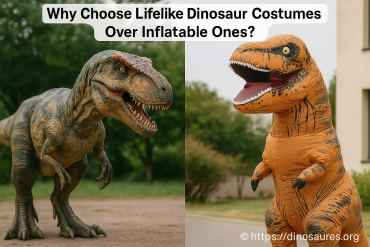 Pourquoi choisir un costume de dinosaure réaliste plutôt qu’un gonflable ?