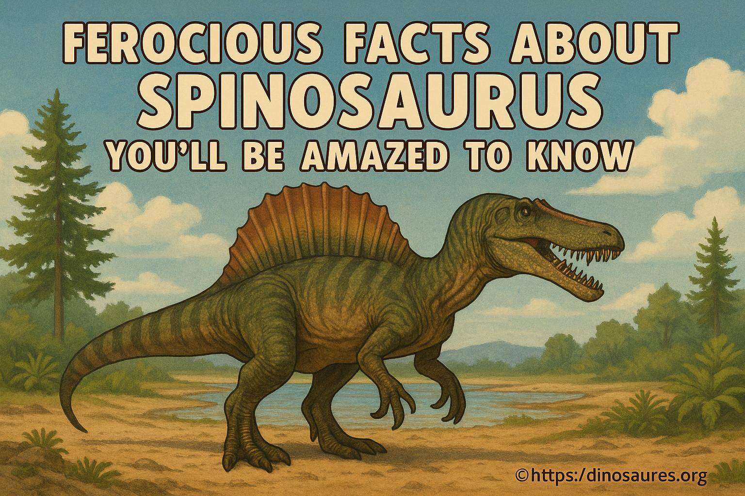 Faits fascinants sur le spinosaurus que vous devez connaître