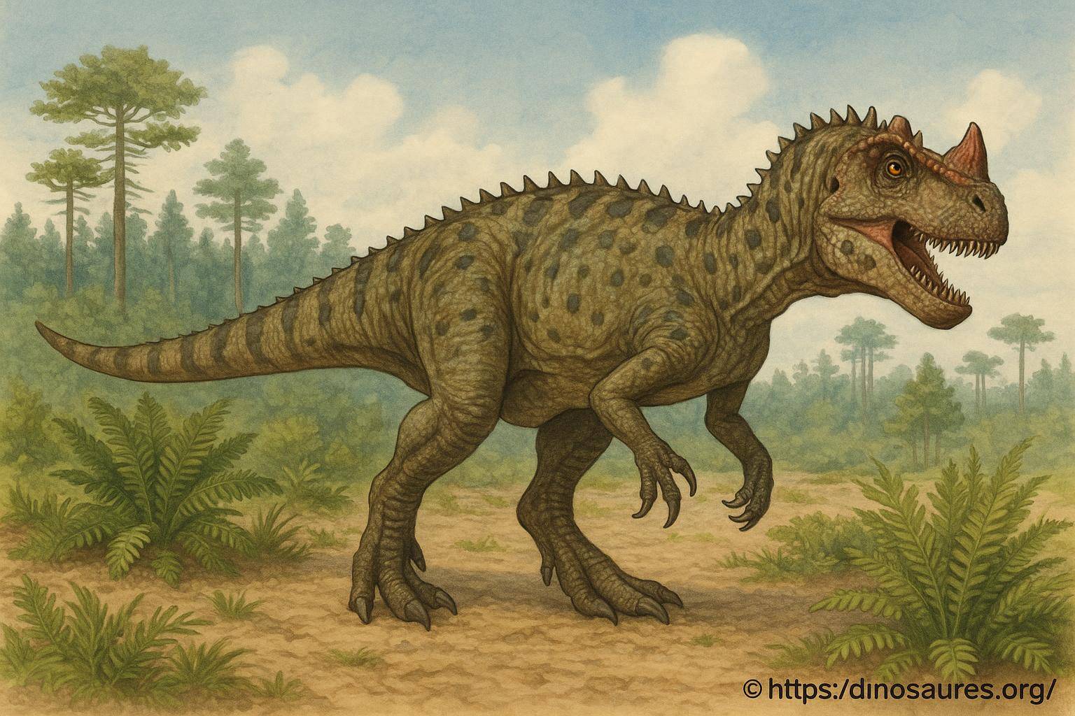 Ceratosaurus le dinosaure à cornes du jurassique dévoilé