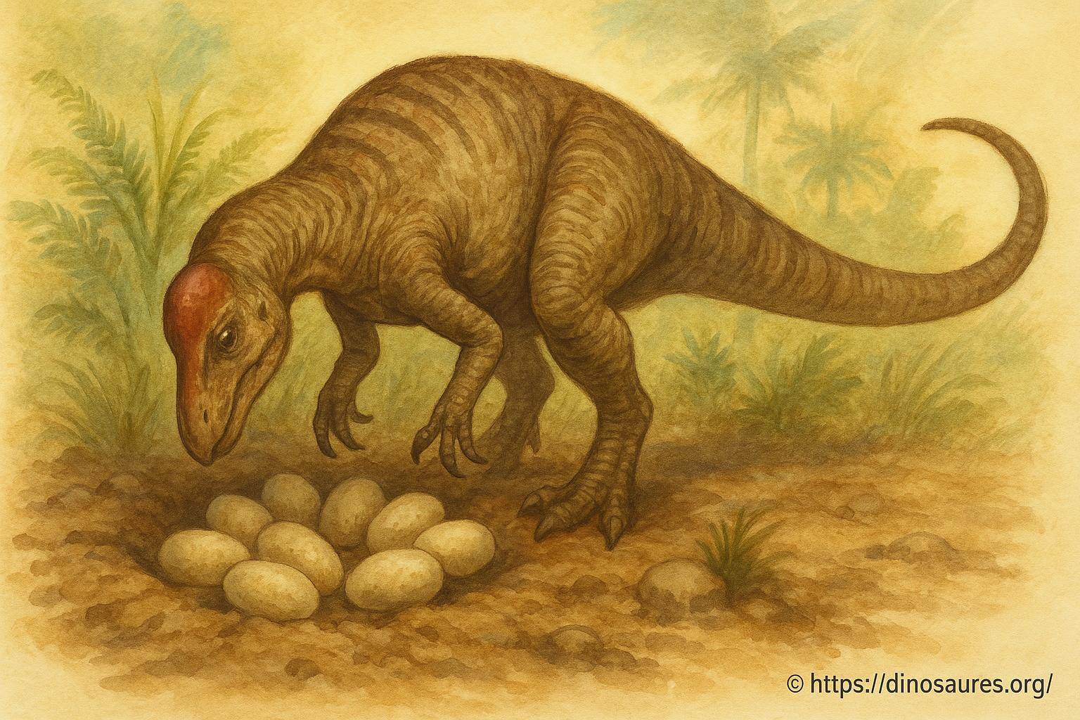 Quel dinosaure pond des œufs et comment le sait-on ?
