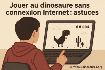 Jouer au dinosaure sans connexion internet : astuces pour ne jamais s’ennuyer