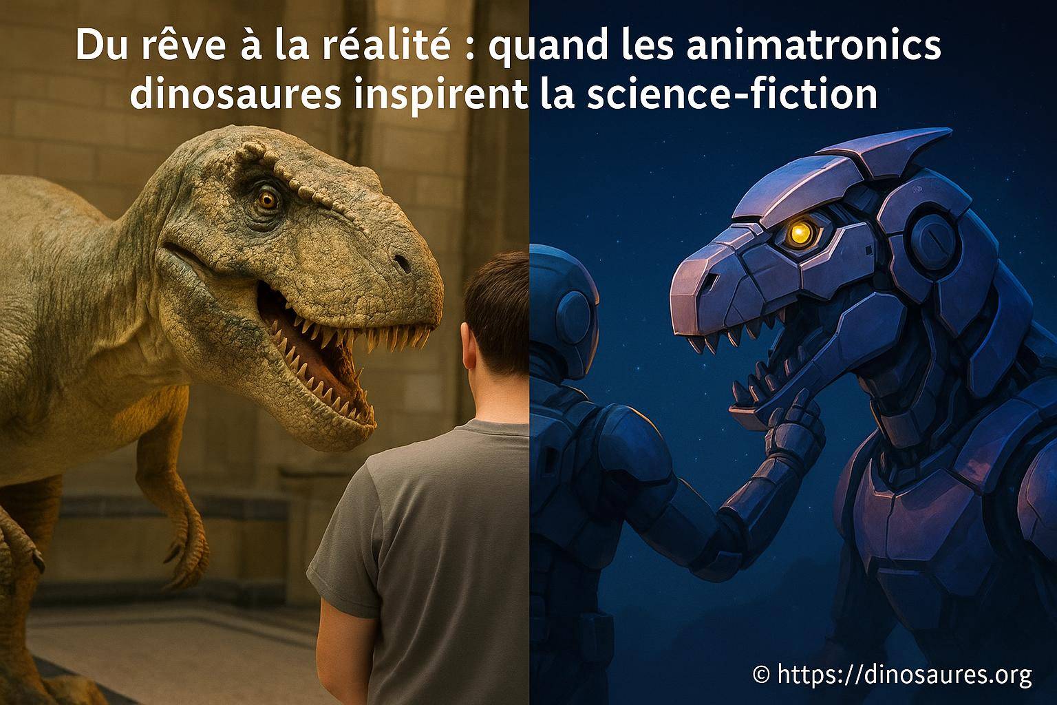 Animatronics dinosaures : quand la science-fiction s’inspire du rêve