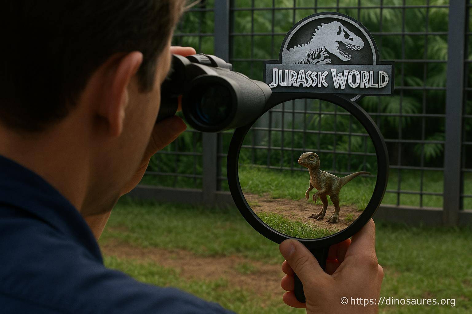 Comment voir le petit dinosaure dans jurassic world ?