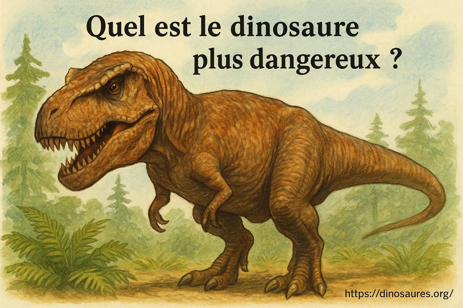 Quel est le dinosaure le plus dangereux ?