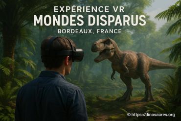 Expérience vr mondes disparus à Bordeaux : plongez dans la réalité virtuelle des dinosaures