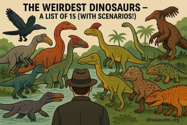 Les dinosaures les plus étranges : top 15 avec scénarios