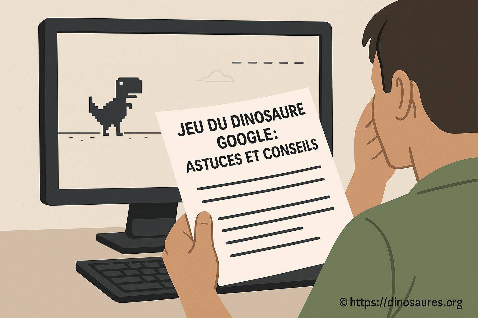 Jeu du dinosaure Google : astuces et conseils pour améliorer votre score