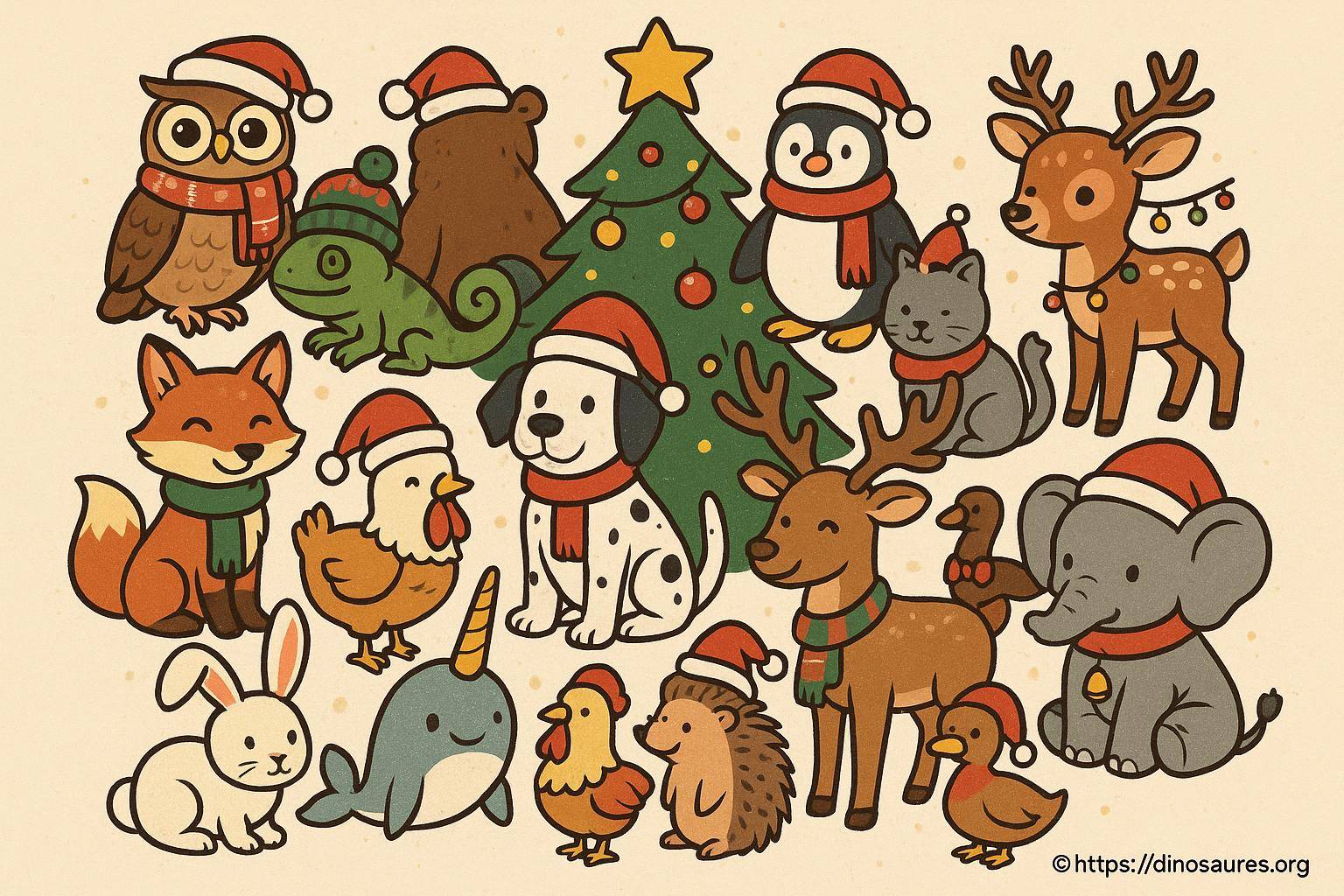 Les animaux de noël incontournables pour décorer vos fêtes