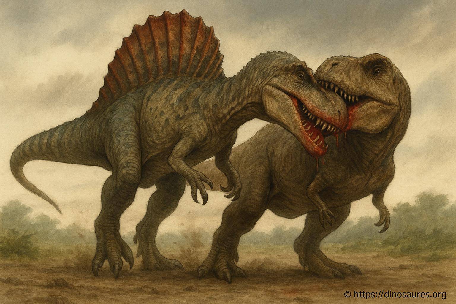 Quel dinosaure peut tuer le t-rex ?