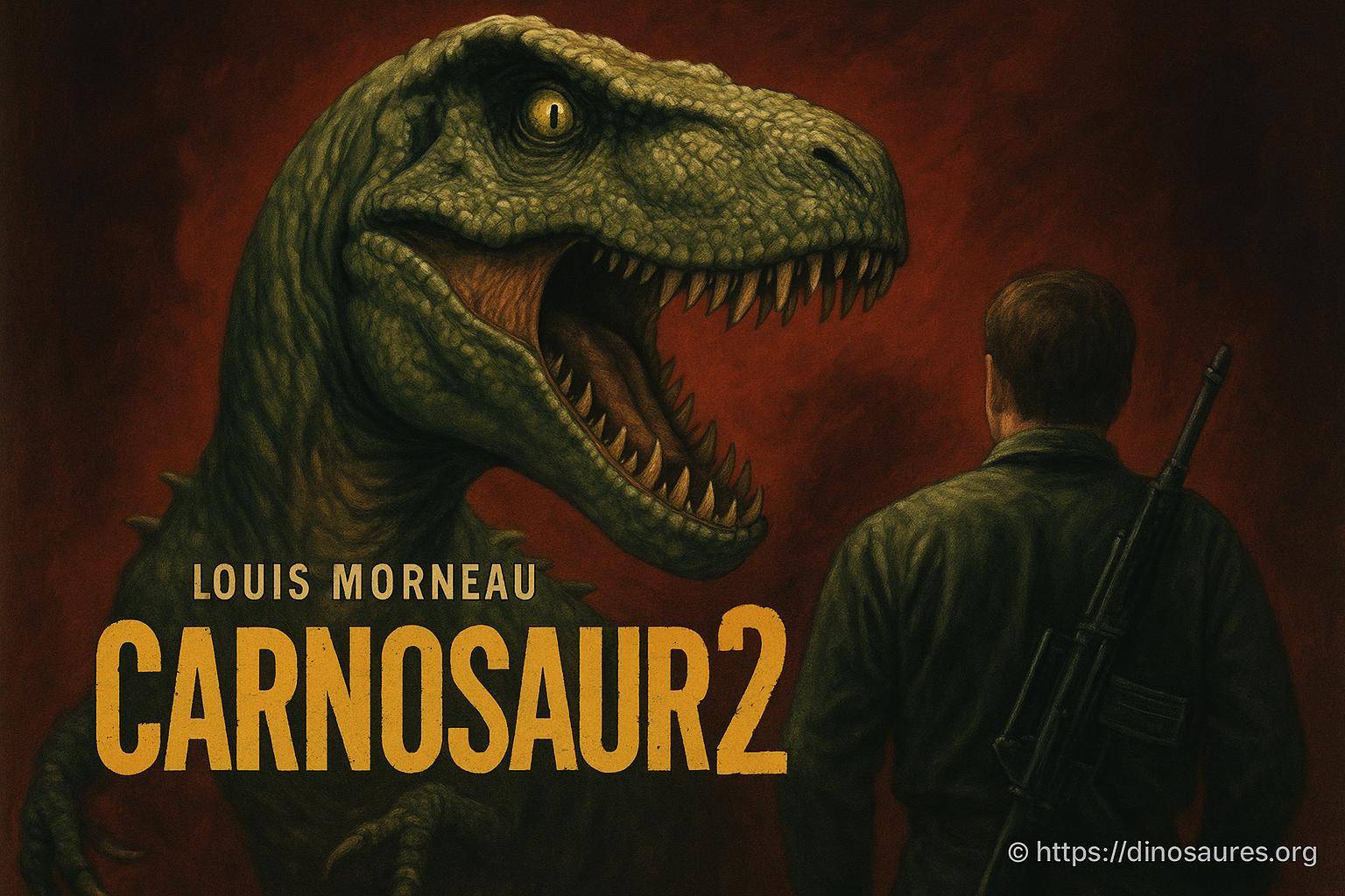 Carnosaur 2 : plongée dans l'univers des dinosaures de louis morneau