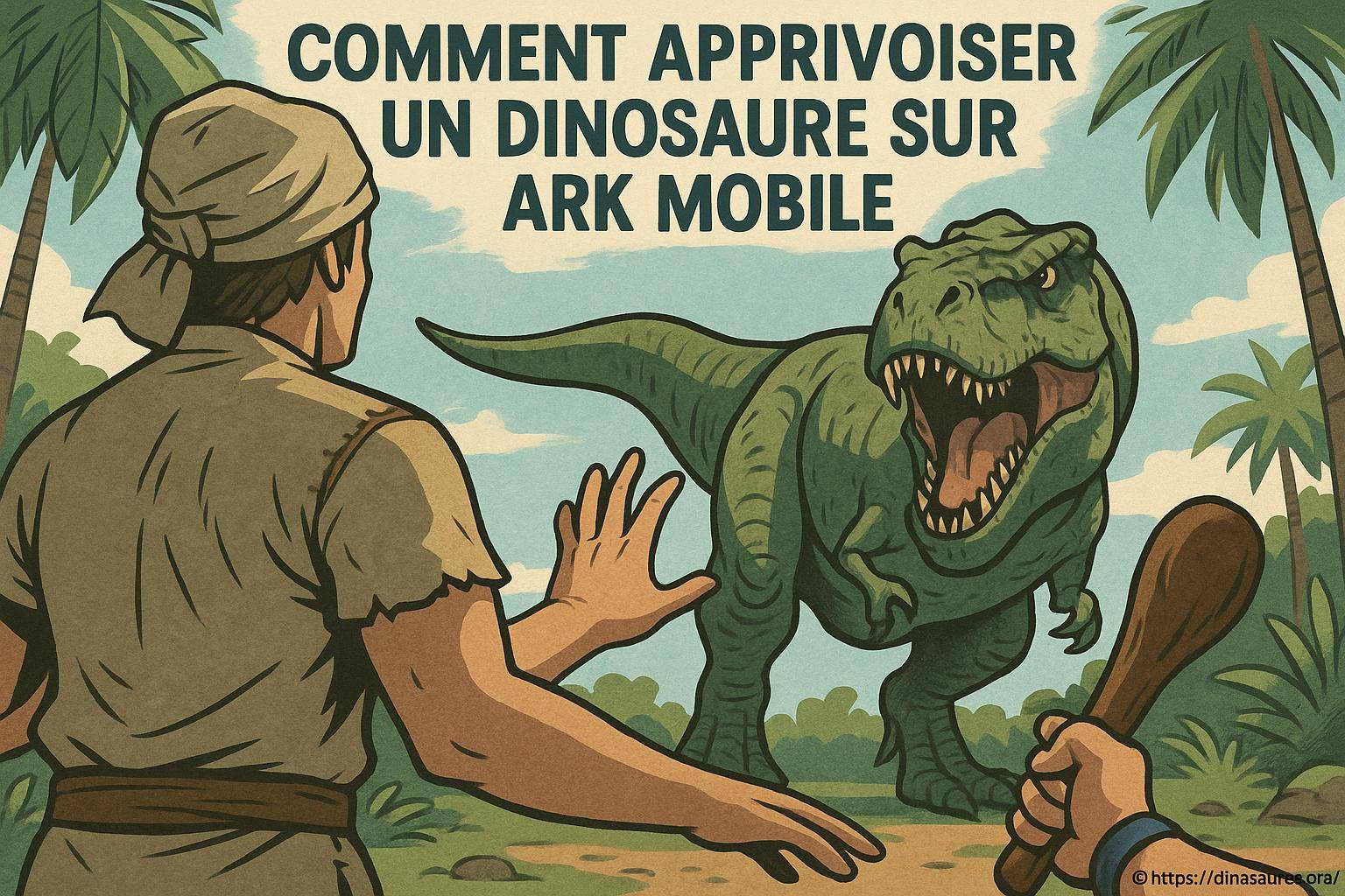 Comment apprivoiser un dinosaure sur ark mobile efficacement