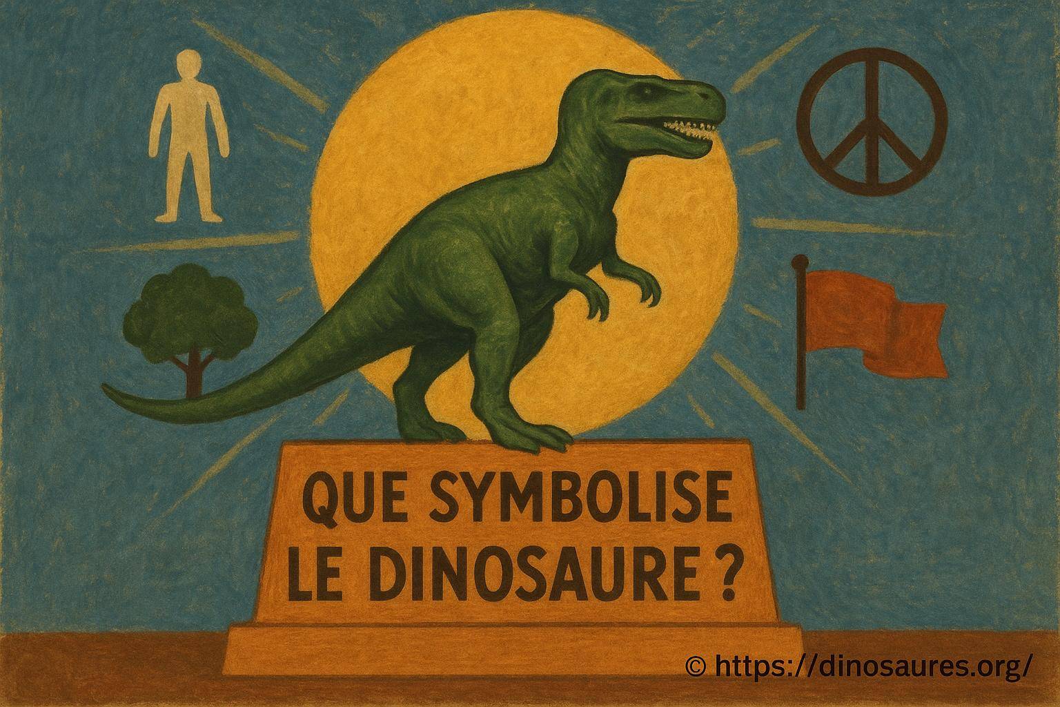 Que symbolise le dinosaure dans notre imaginaire collectif ?