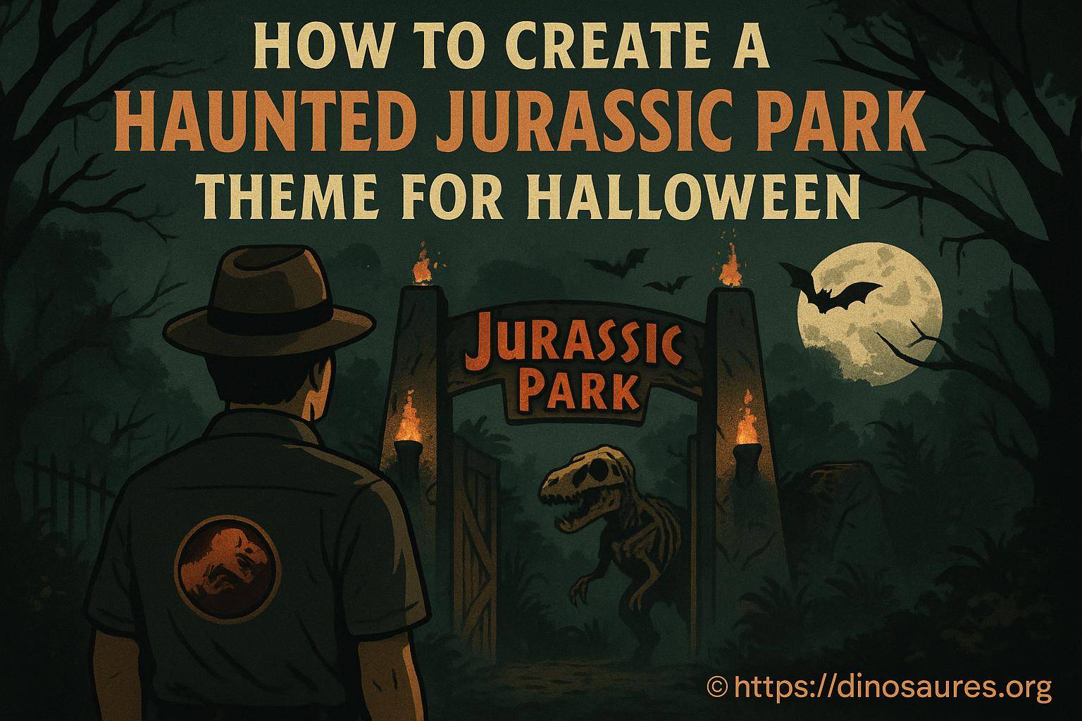 Comment créer un thème jurassic park hanté pour halloween
