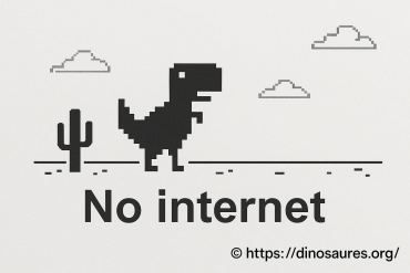 Le dinosaure Google quand il n'y a pas de connexion : comment ça marche ?