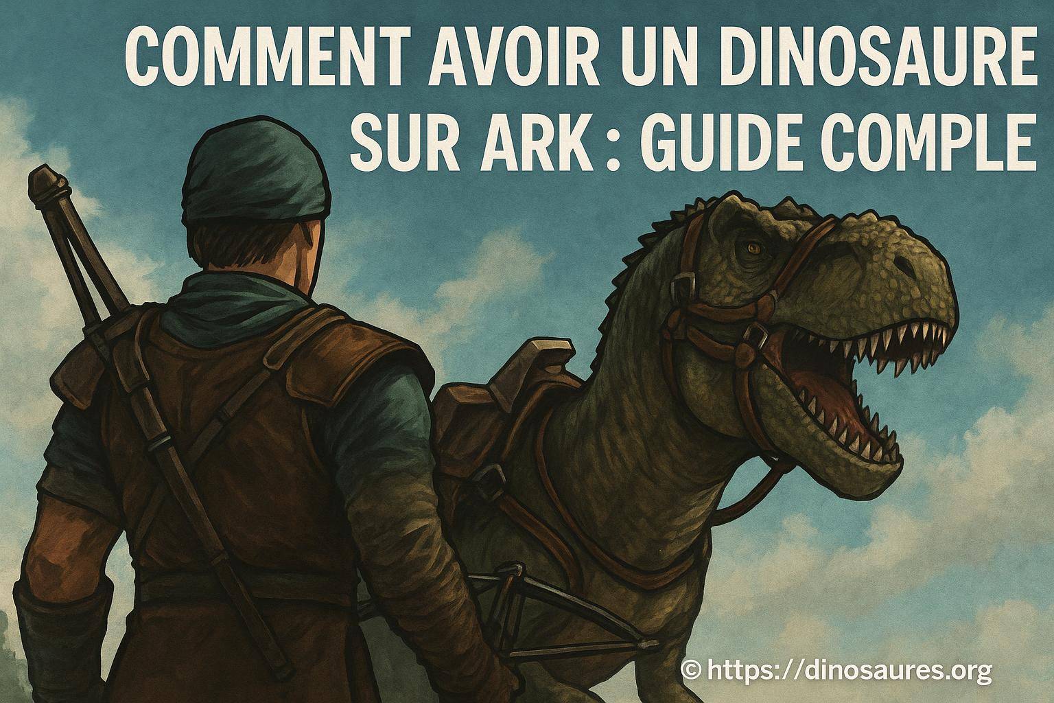 Comment avoir un dinosaure sur Ark : guide complet pour débutants