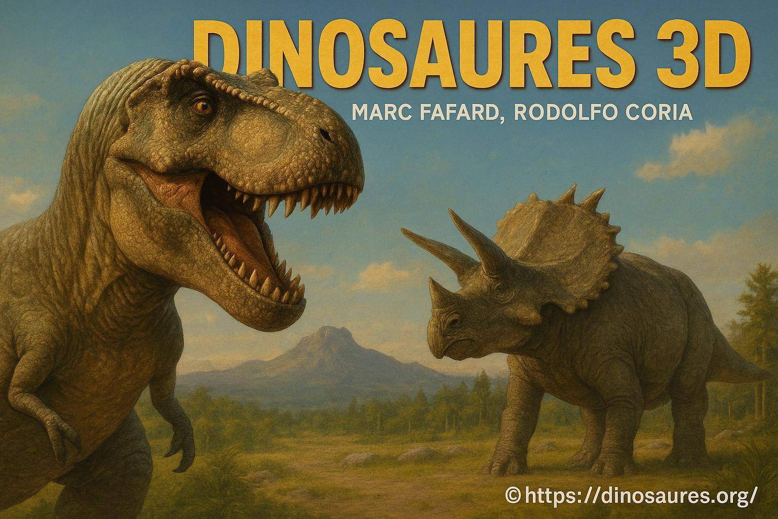 Dinosaures 3d : immersion et découvertes avec marc fafard et rodolfo coria